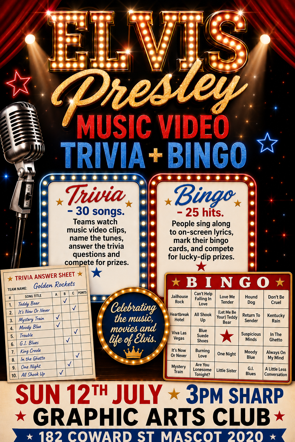 Music Video Trivia & Bingo